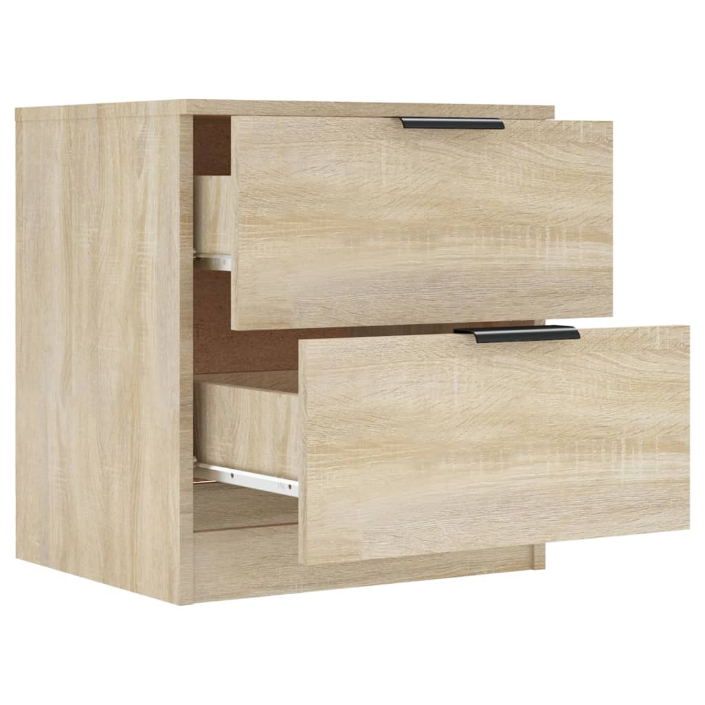 Tables de chevet 2 pcs Chêne Sonoma Bois d'ingénierie - XIOS