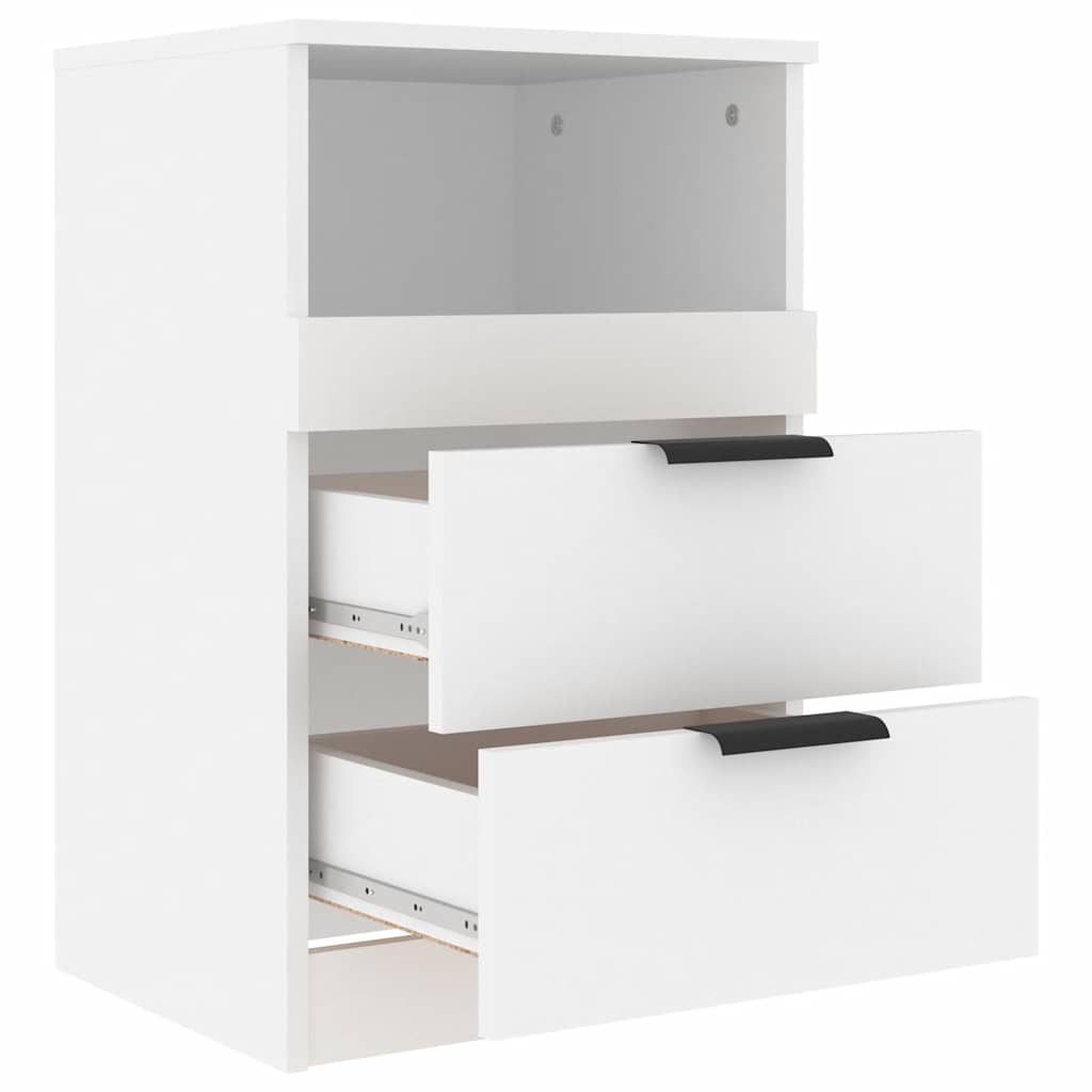 Table de chevet Blanc Bois d'ingénierie - XIOS