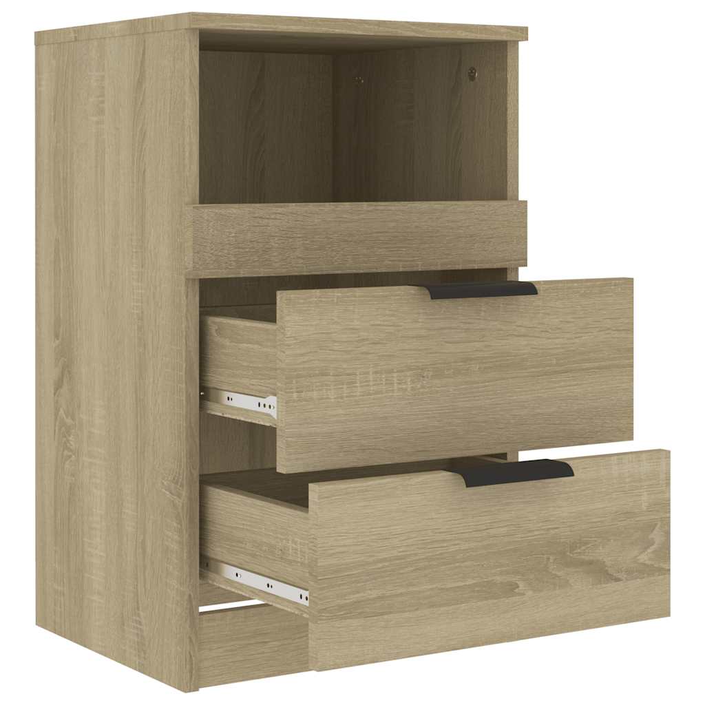 Tables de chevet 2 pcs Chêne Sonoma Bois d'ingénierie - XIOS
