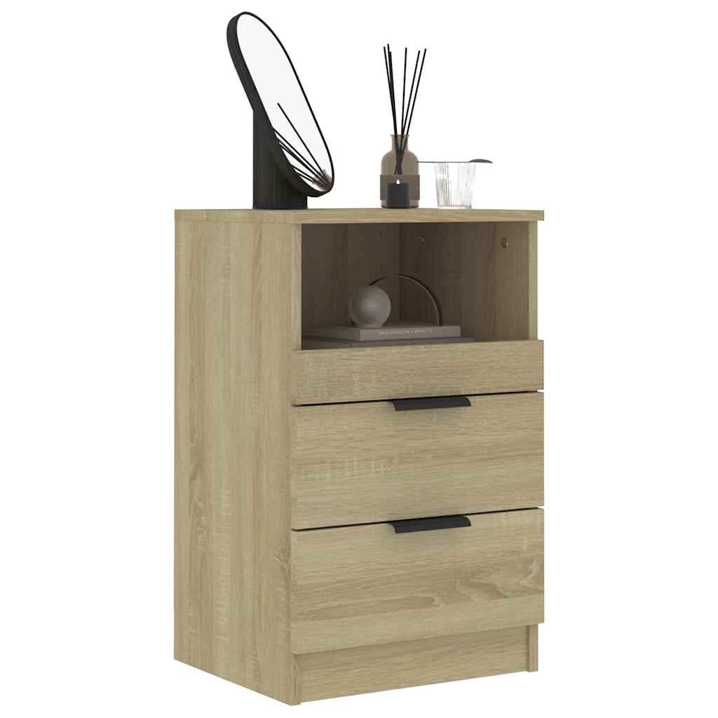 Tables de chevet 2 pcs Chêne Sonoma Bois d'ingénierie - XIOS