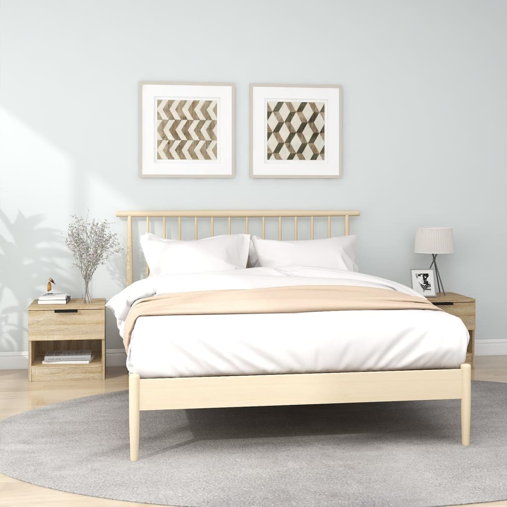 Tables de chevet 2 pcs Chêne Sonoma Bois d'ingénierie - XIOS