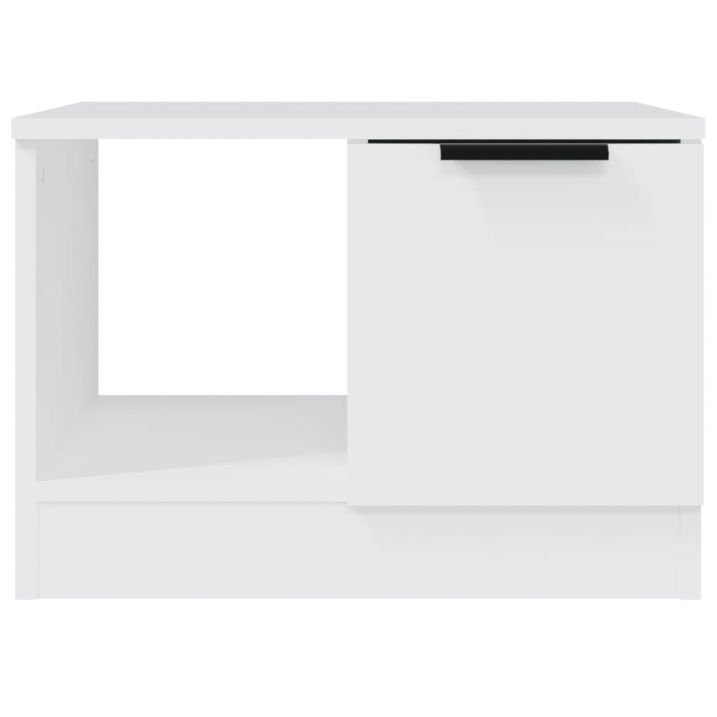 Table basse Blanc 50x50x36 cm Bois d'ingénierie - XIOS