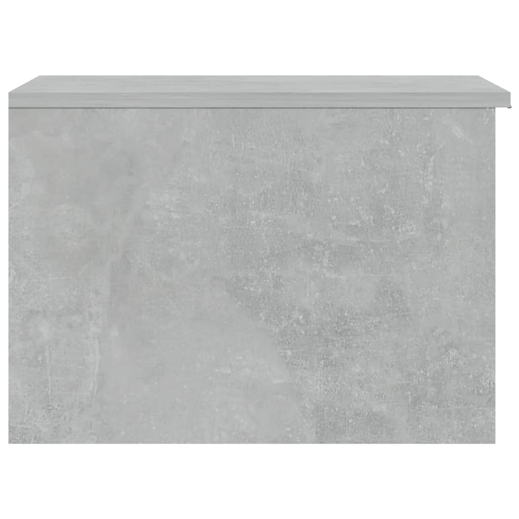 Table basse gris béton 50x50x36 cm bois d'ingénierie - XIOS