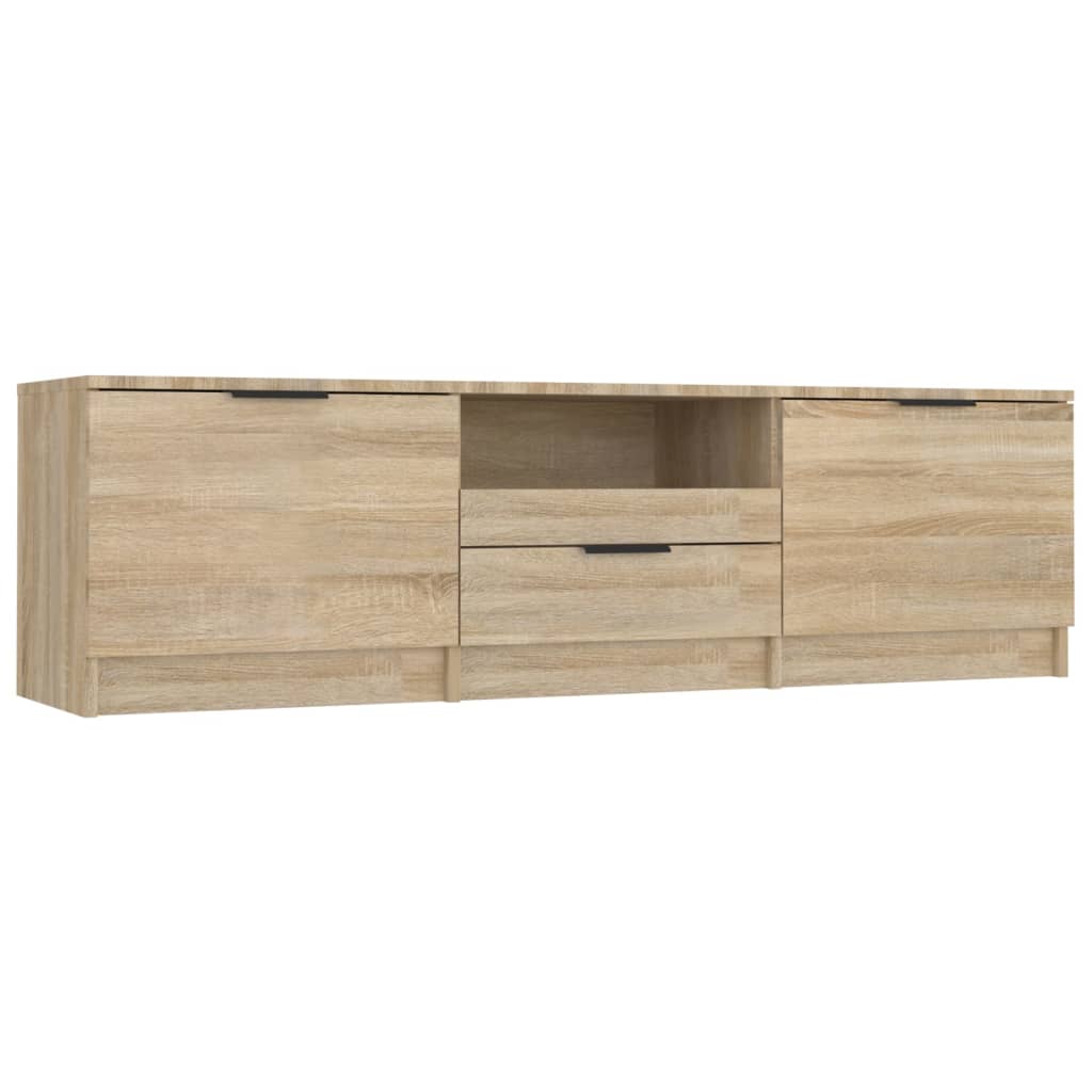 Meuble TV chêne sonoma 140x35x40 cm bois d'ingénierie Meubles TV vidaXL   
