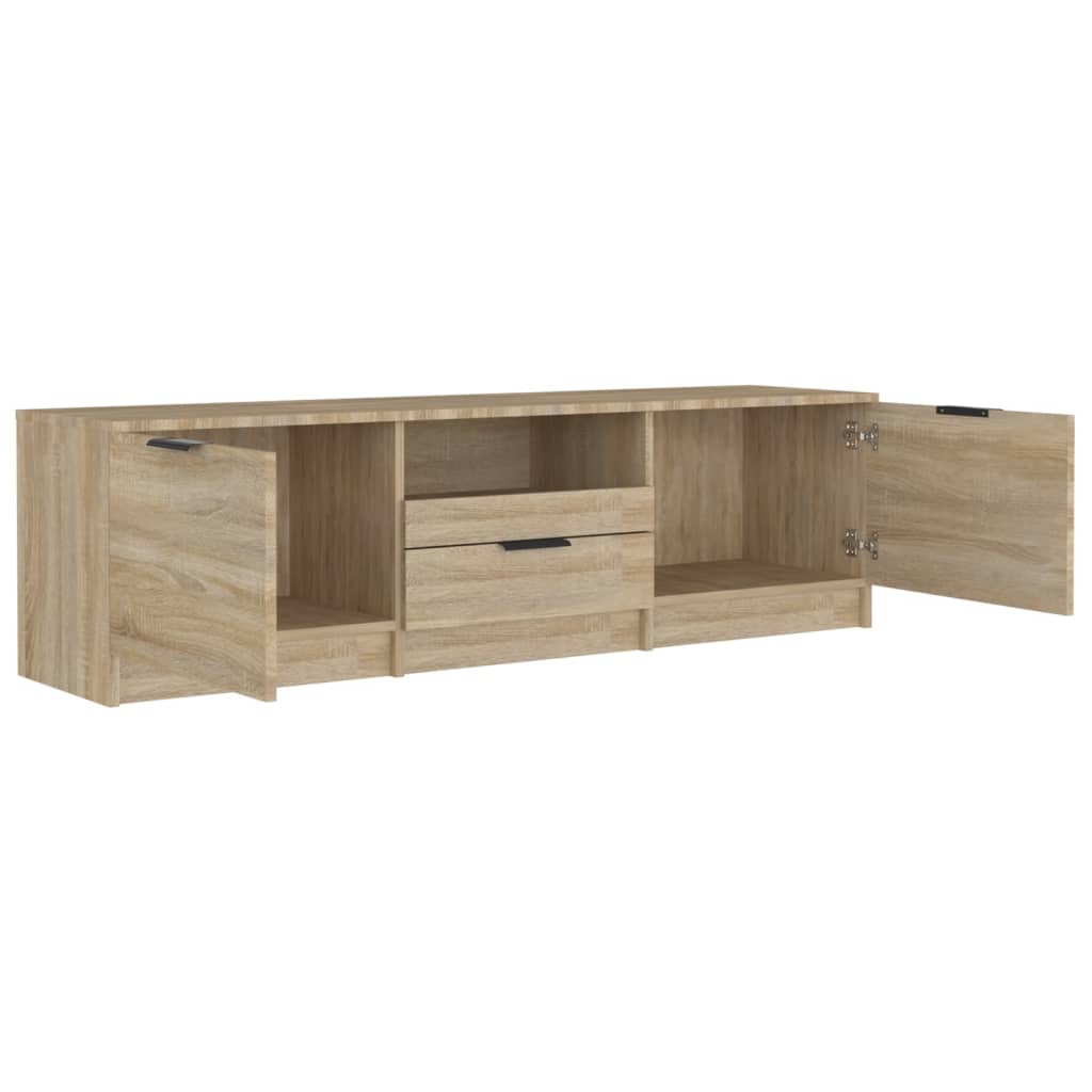 Meuble TV chêne sonoma 140x35x40 cm bois d'ingénierie Meubles TV vidaXL   