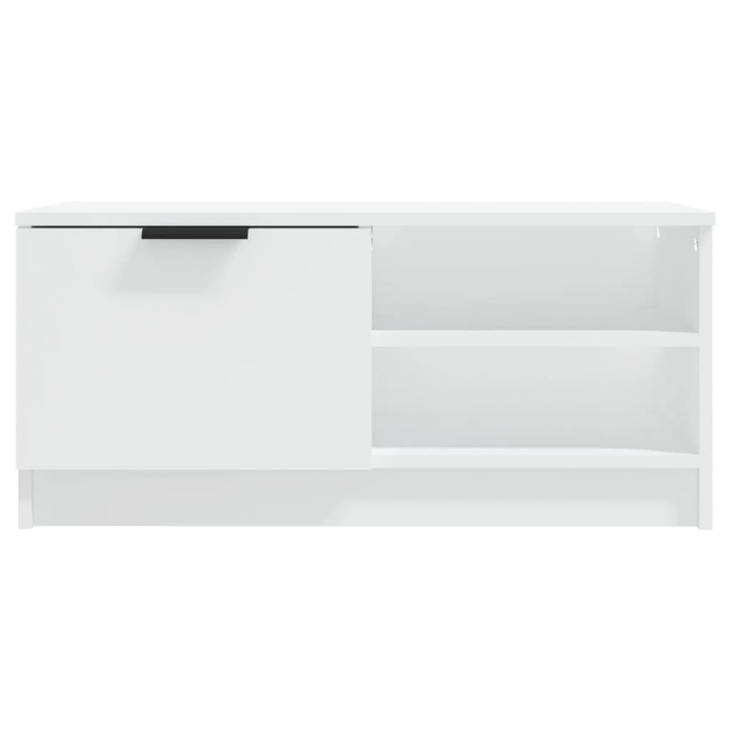 Meubles TV 2 pcs Blanc 80x35x36,5 cm Bois d'ingénierie - XIOS