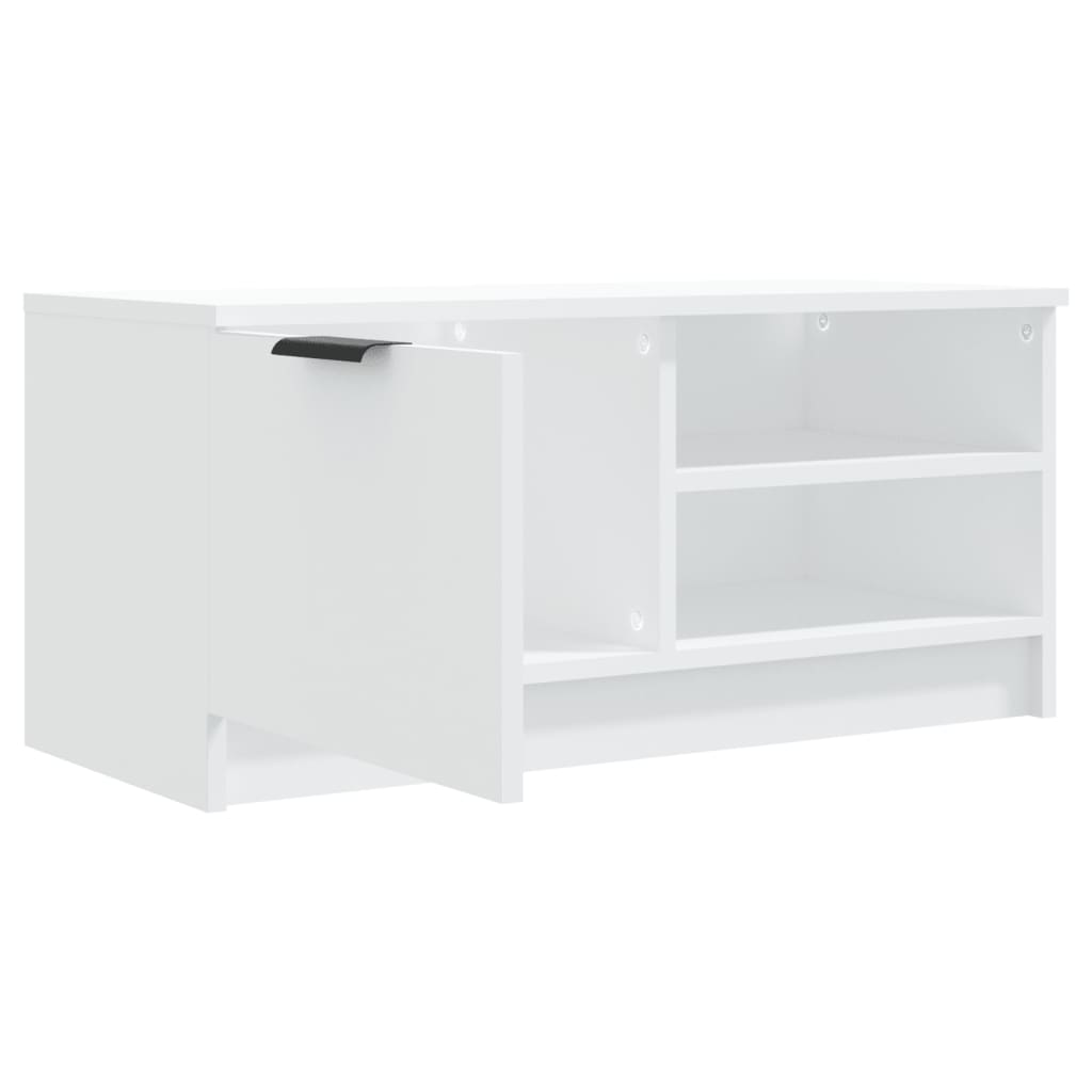 Meubles TV 2 pcs Blanc 80x35x36,5 cm Bois d'ingénierie - XIOS