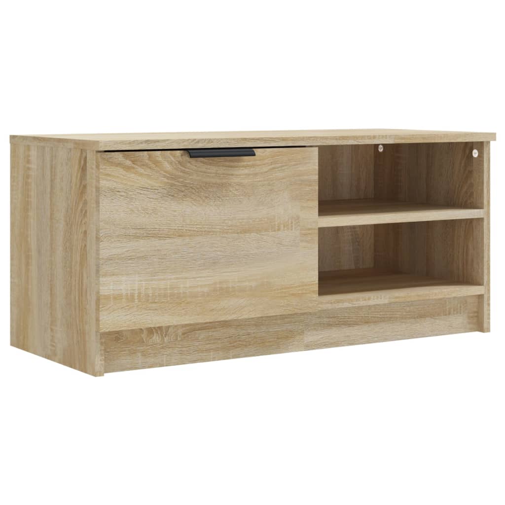Meuble TV Chêne sonoma 80x35x36,5 cm Bois d'ingénierie - XIOS