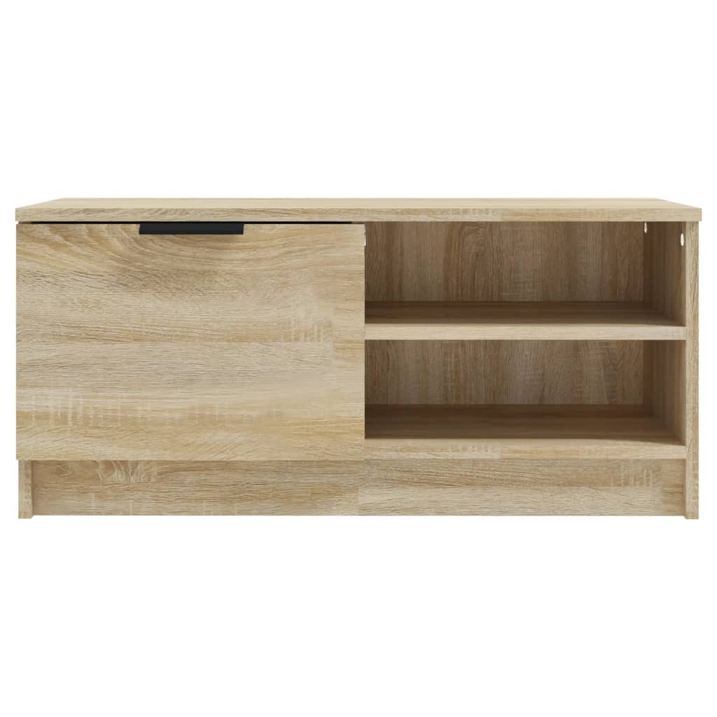 Meuble TV Chêne sonoma 80x35x36,5 cm Bois d'ingénierie - XIOS