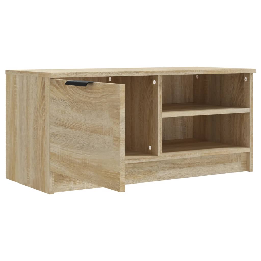Meuble TV Chêne sonoma 80x35x36,5 cm Bois d'ingénierie - XIOS