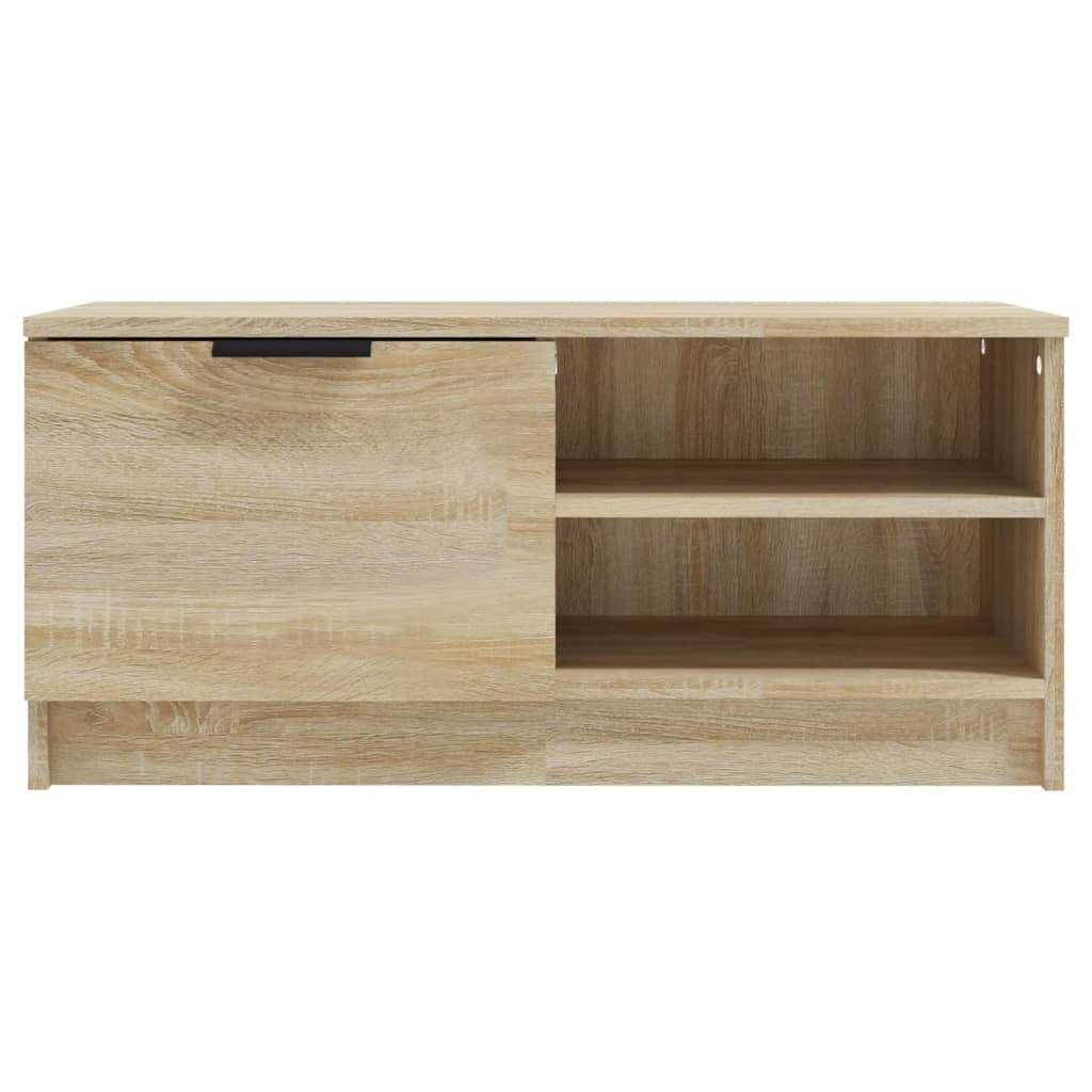 Meubles TV 2 pcs Chêne sonoma 80x35x36,5 cm Bois d'ingénierie - XIOS