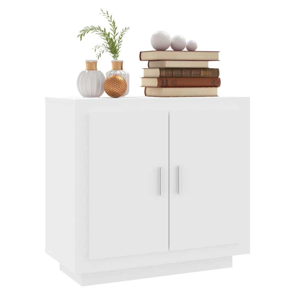 Buffet Blanc 80x40x75 cm Bois d'ingénierie - XIOS