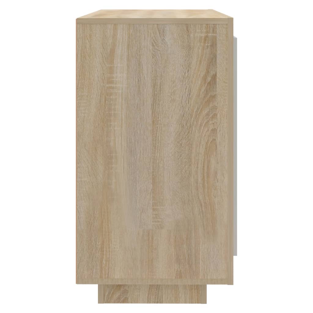 Buffet Chêne sonoma 80x40x75 cm Bois d'ingénierie - XIOS