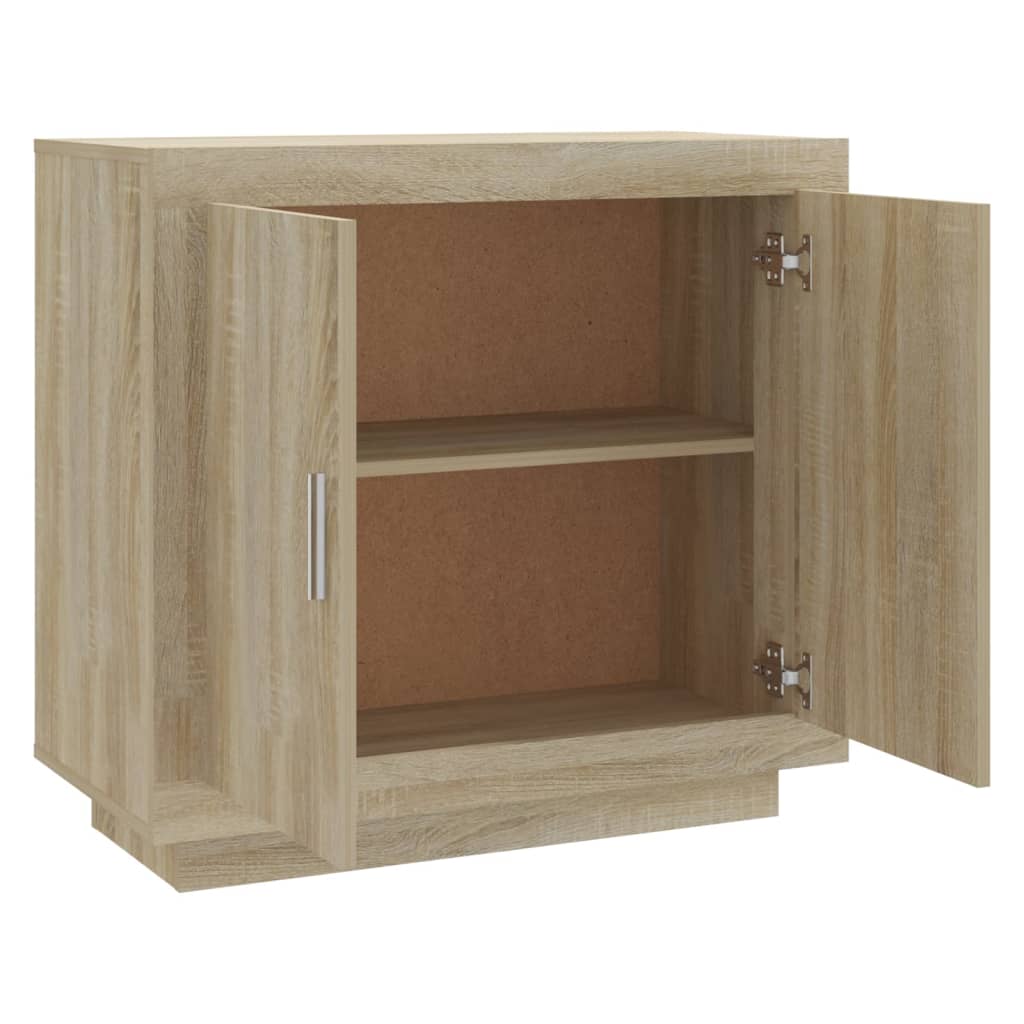 Buffet Chêne sonoma 80x40x75 cm Bois d'ingénierie - XIOS