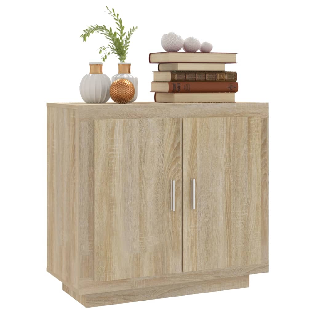 Buffet Chêne sonoma 80x40x75 cm Bois d'ingénierie - XIOS