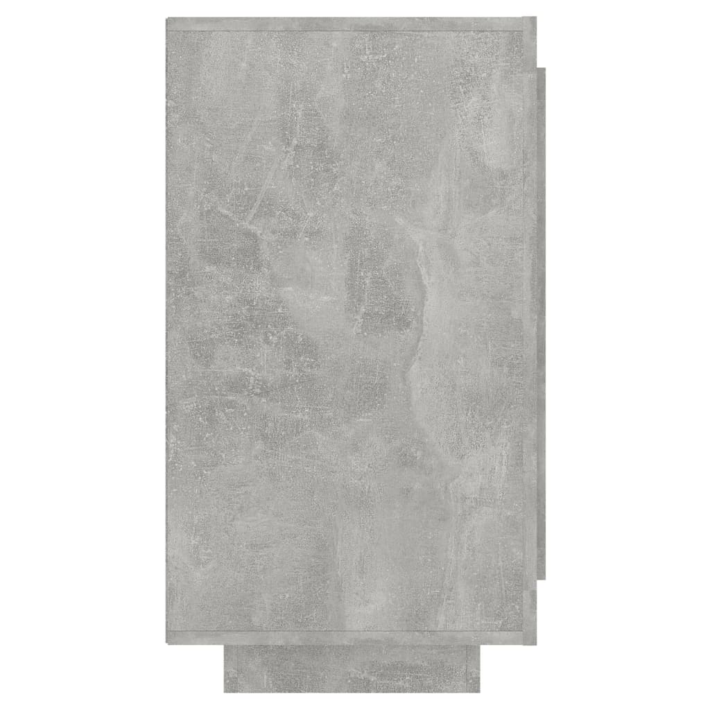 Buffet Gris béton 80x40x75 cm