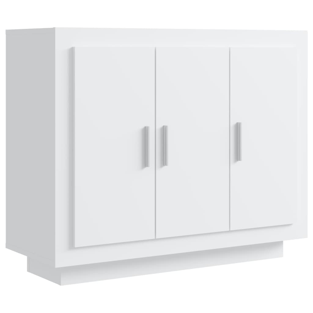 Buffet blanc 92x35x75 cm bois d’ingénierie - XIOS