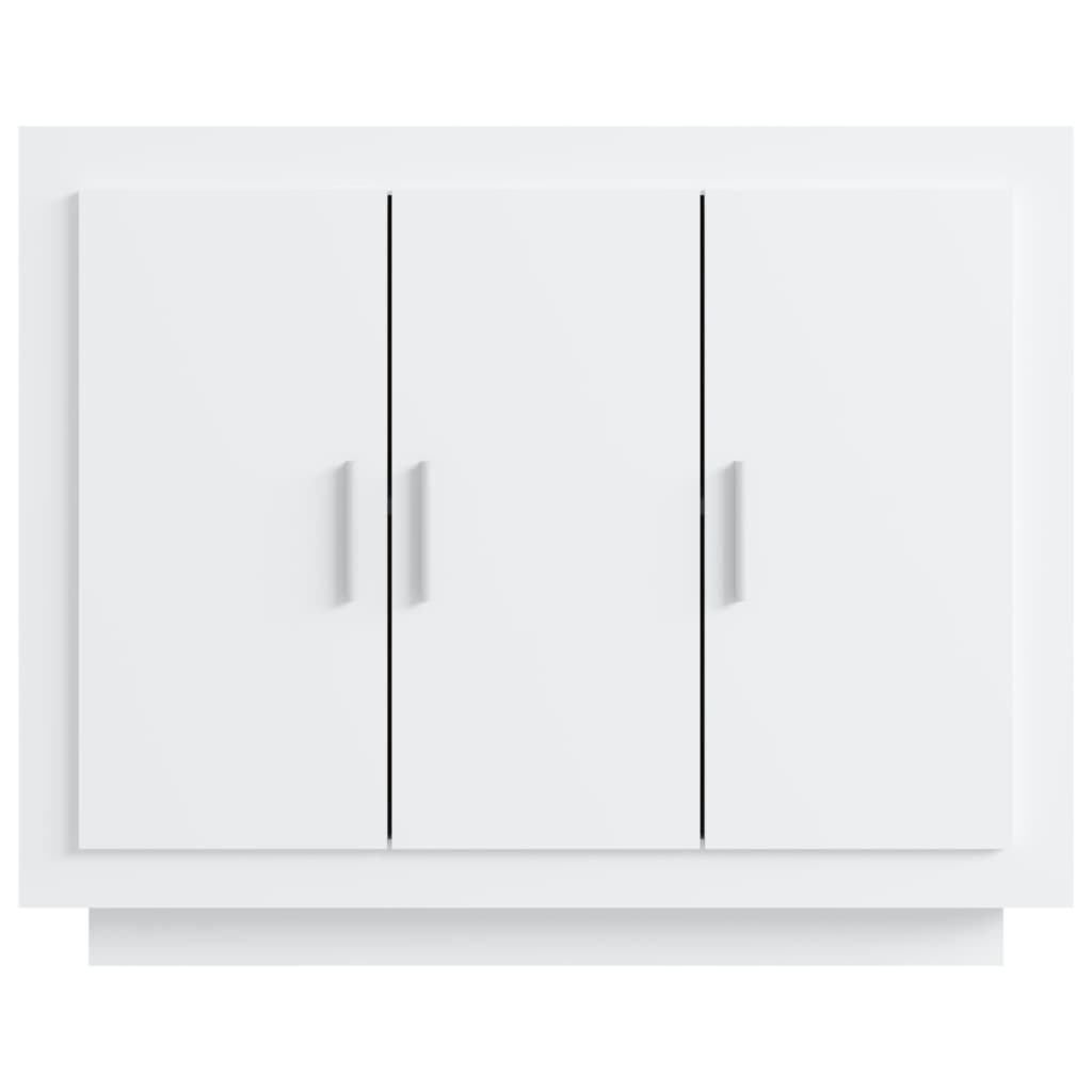 Buffet blanc 92x35x75 cm bois d’ingénierie - XIOS