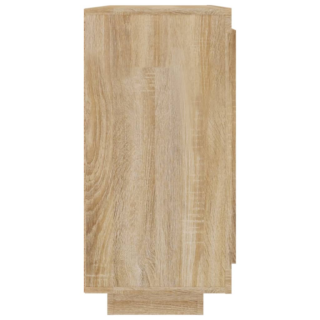 Buffet Chêne sonoma 92x35x75 cm Bois d'ingénierie - XIOS