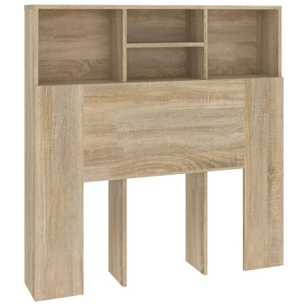 Armoire de tête de lit chêne sonoma 100x19x103,5 cm - XIOS