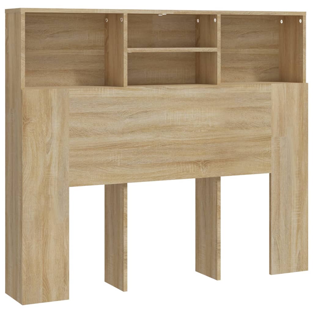 Armoire de tête de lit Chêne sonoma 120x19x103,5 cm - XIOS