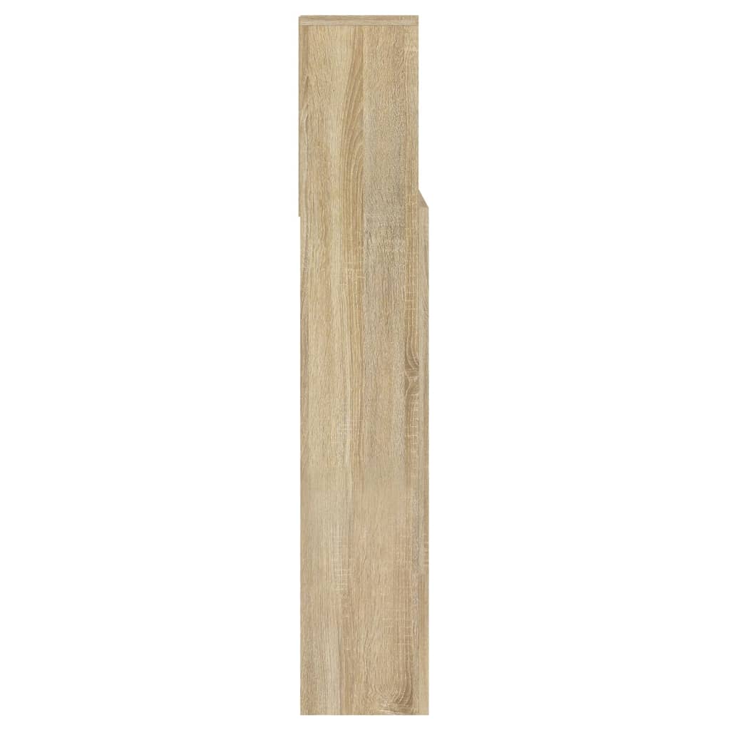 Armoire de tête de lit Chêne sonoma 140x19x103,5 cm - XIOS