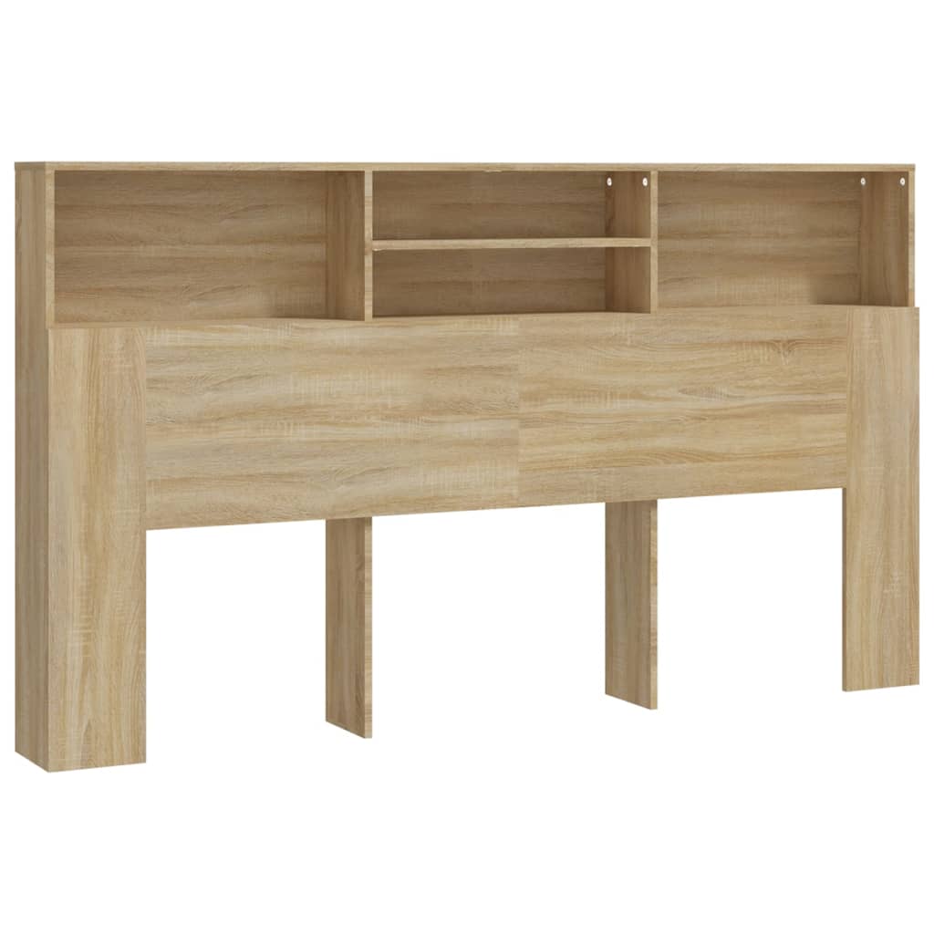 Armoire de tête de lit chêne sonoma 180x19x103,5 cm - XIOS