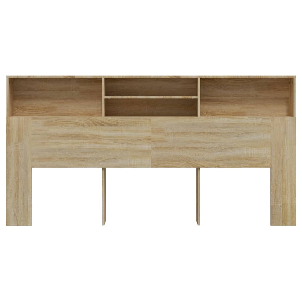 Armoire de tête de lit chêne sonoma 200x19x103,5 cm - XIOS