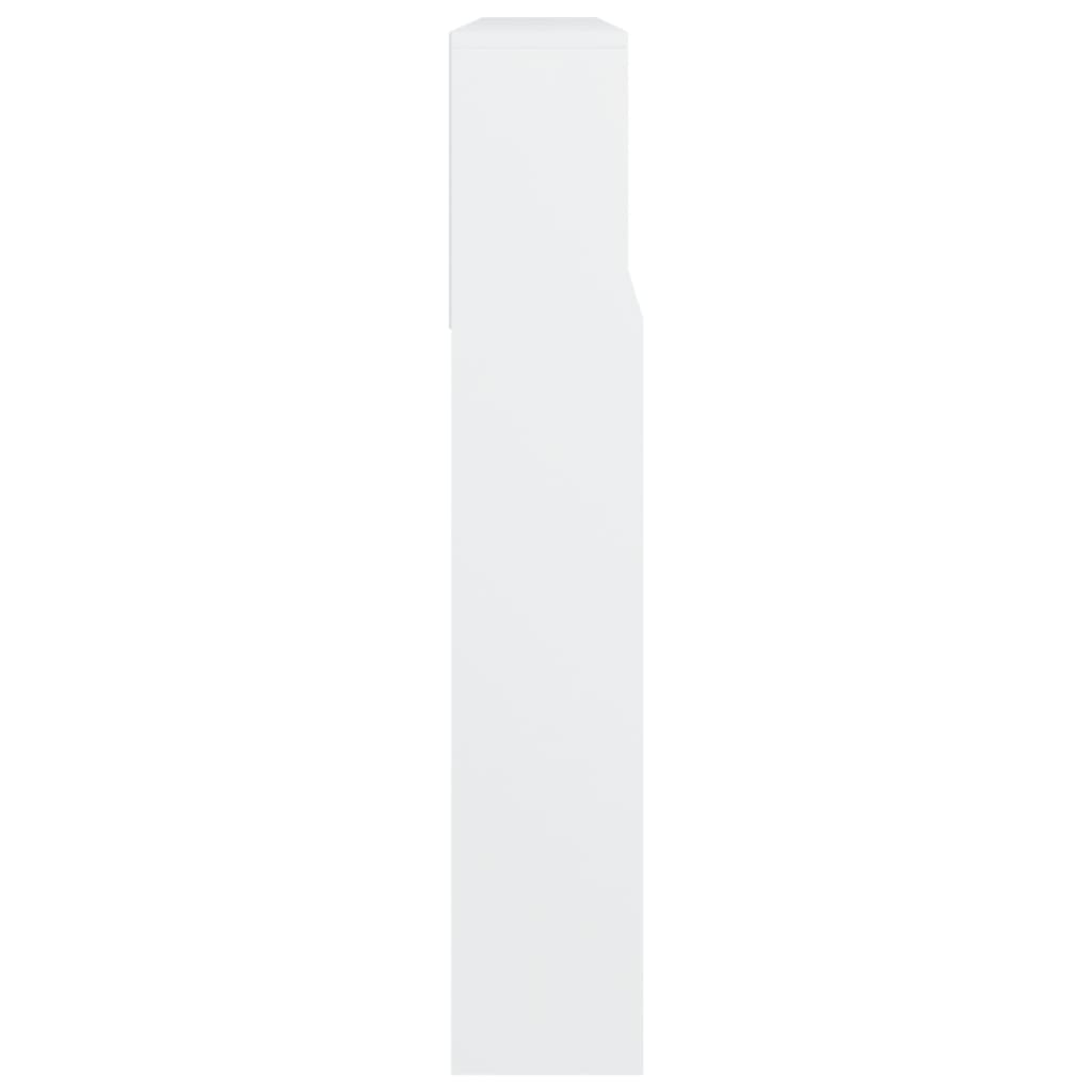 Armoire de tête de lit Blanc 220x19x103,5 cm - XIOS