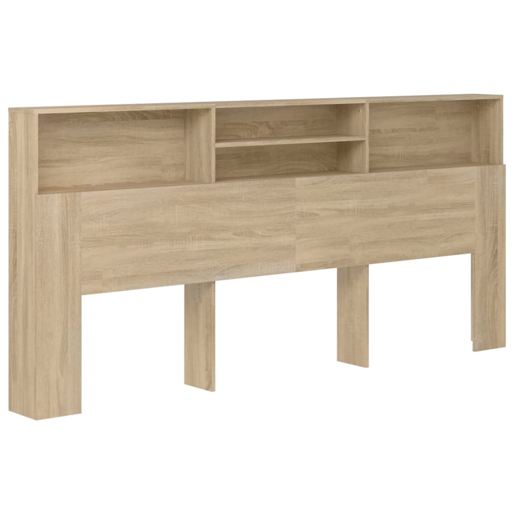 Armoire de tête de lit Chêne sonoma 220x19x103,5 cm - XIOS