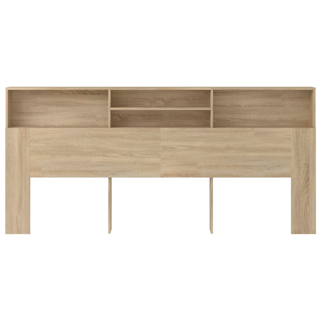 Armoire de tête de lit Chêne sonoma 220x19x103,5 cm - XIOS