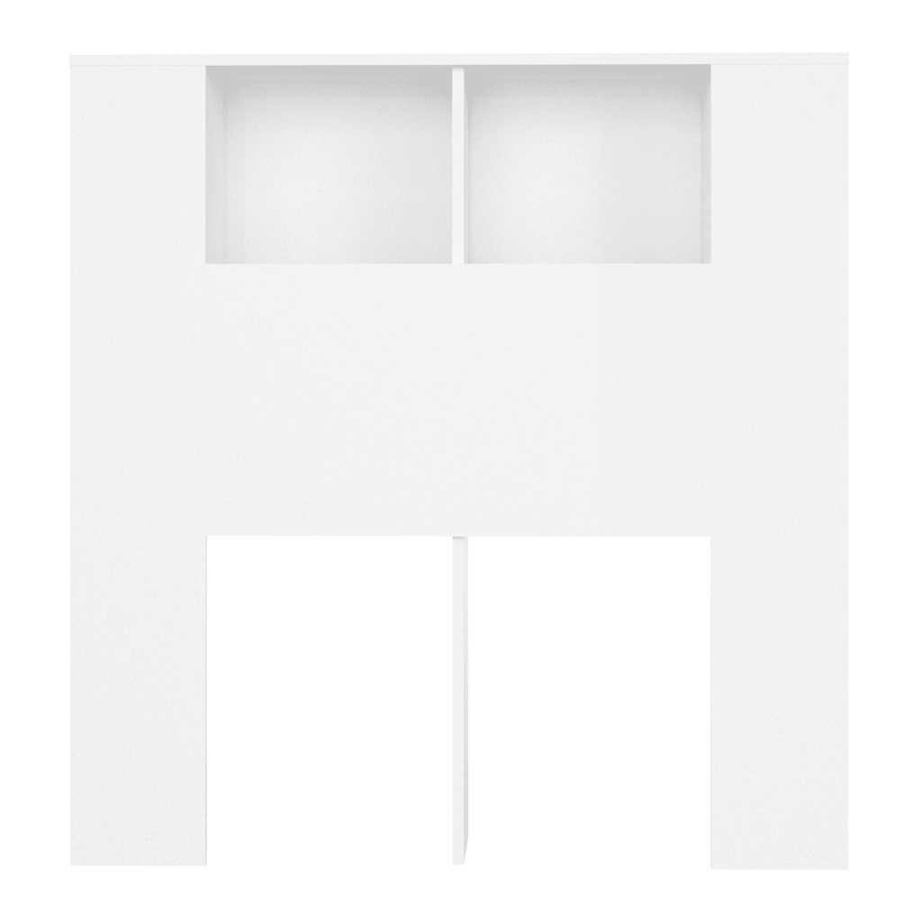 Armoire de tête de lit Blanc 100x18,5x102,5 cm - XIOS