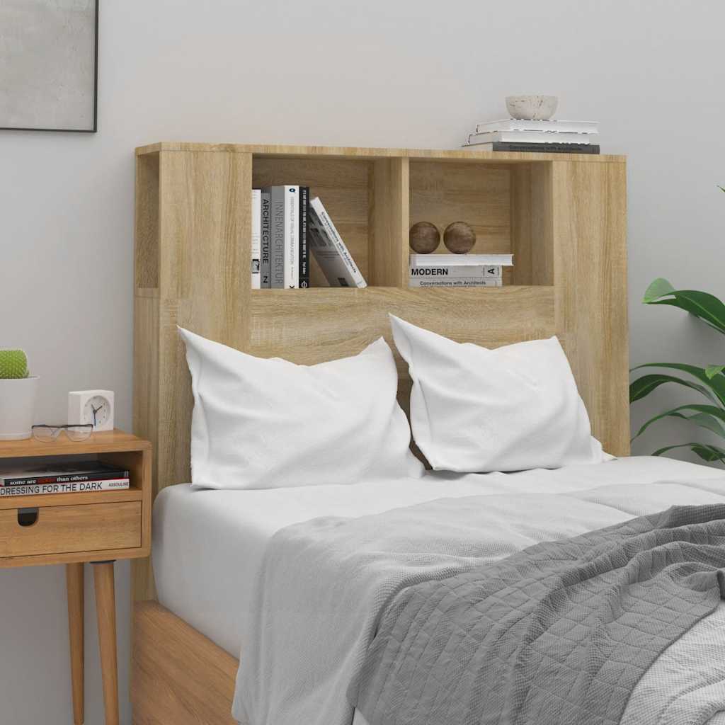 Armoire de tête de lit Chêne sonoma 100x18,5x102,5 cm - XIOS