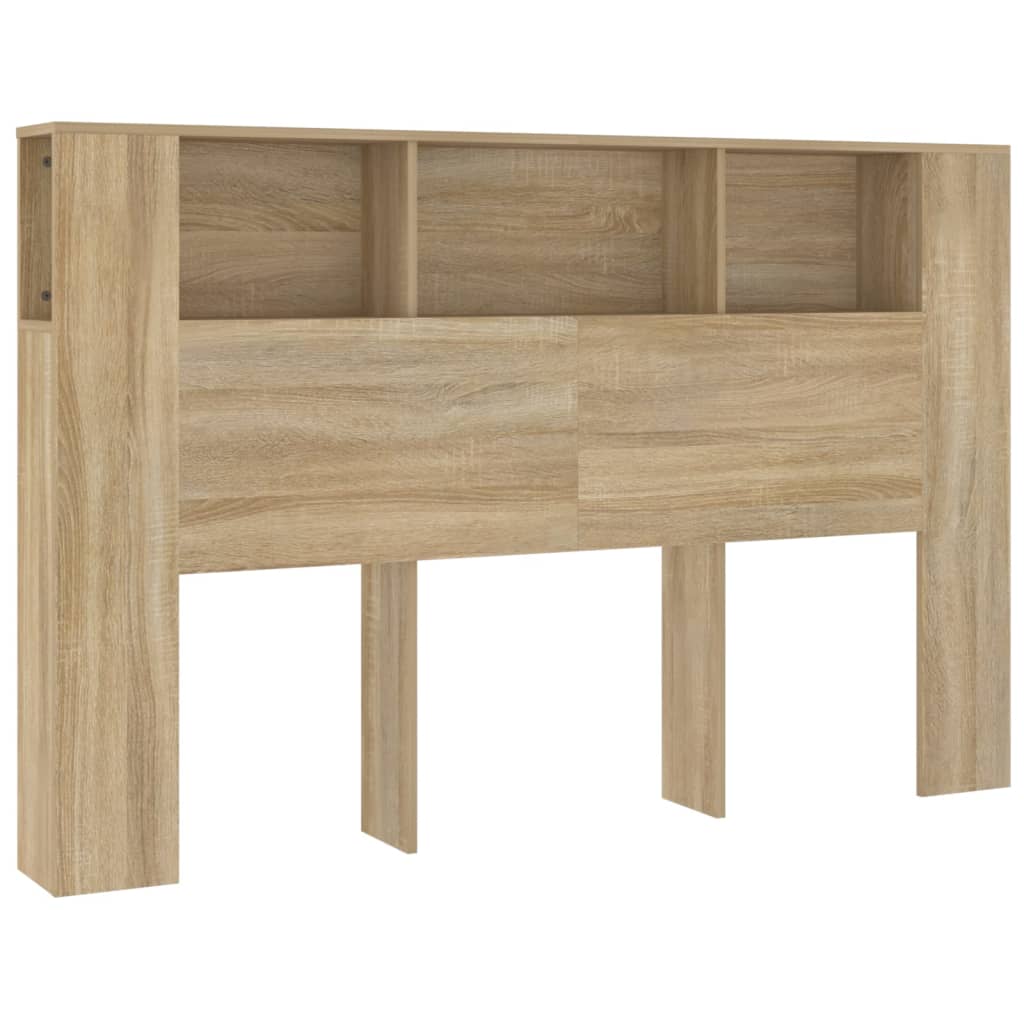 Armoire de tête de lit chêne sonoma 160x18,5x104,5 cm - XIOS