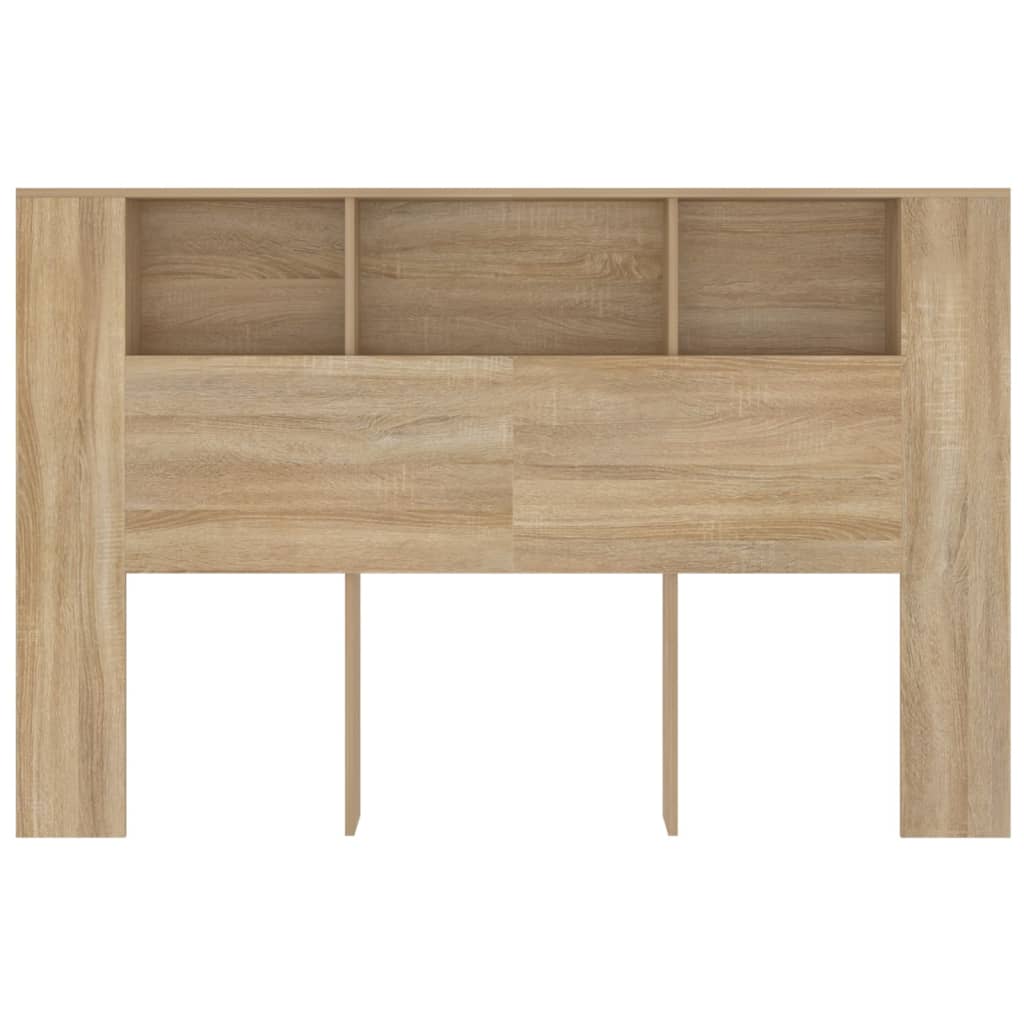 Armoire de tête de lit chêne sonoma 160x18,5x104,5 cm - XIOS