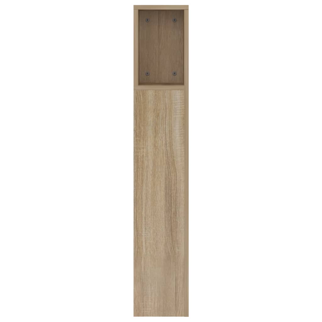 Armoire de tête de lit chêne sonoma 160x18,5x104,5 cm - XIOS