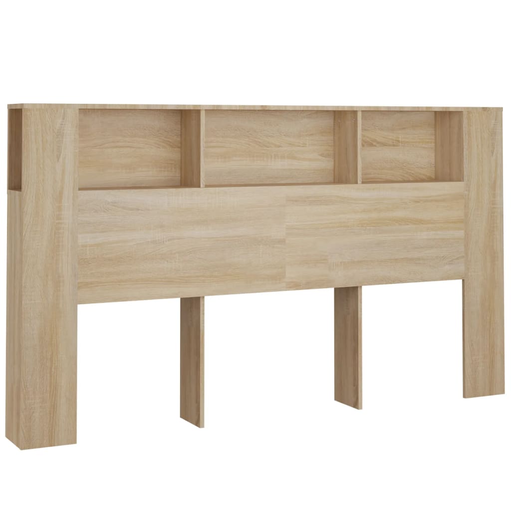 Armoire de tête de lit Chêne sonoma 180x18,5x104,5 cm - XIOS
