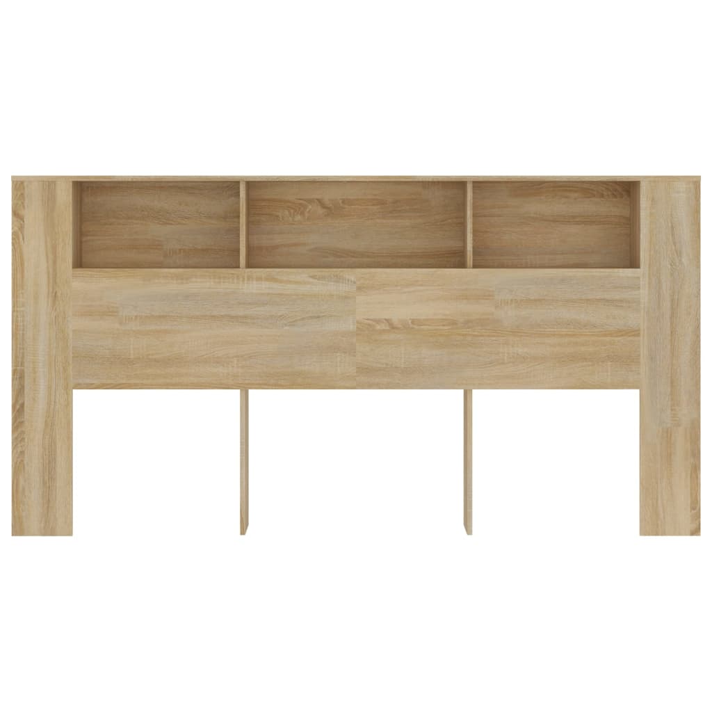 Armoire de tête de lit chêne sonoma 200x18,5x104,5 cm - XIOS