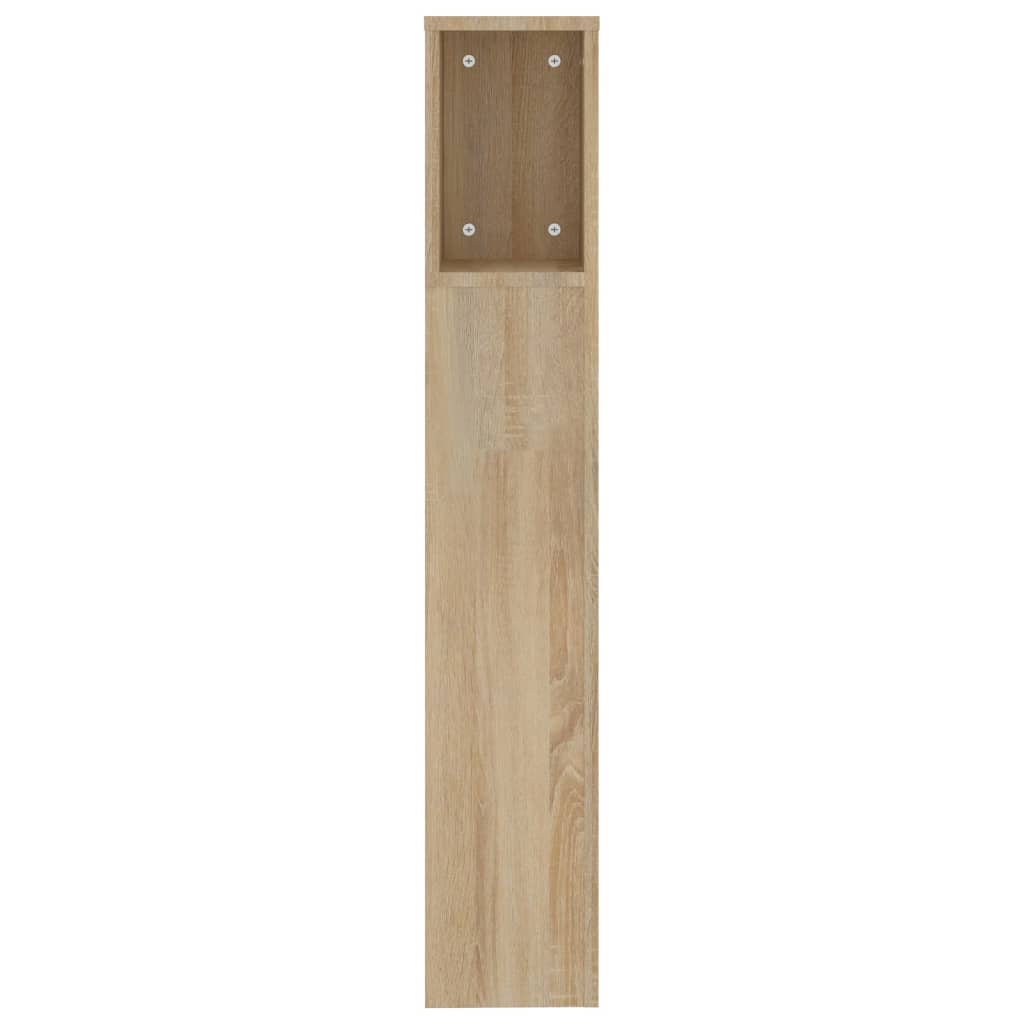 Armoire de tête de lit chêne sonoma 200x18,5x104,5 cm - XIOS