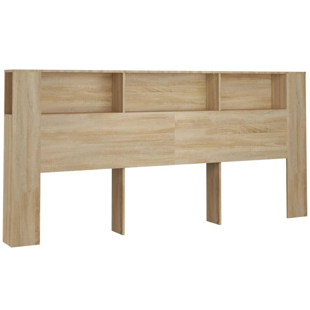 Armoire de tête de lit Chêne sonoma 220x18,5x104,5 cm - XIOS