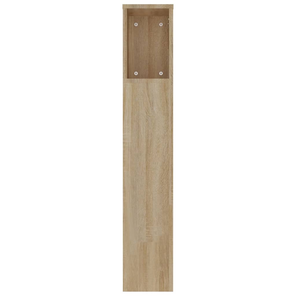 Armoire de tête de lit Chêne sonoma 220x18,5x104,5 cm - XIOS