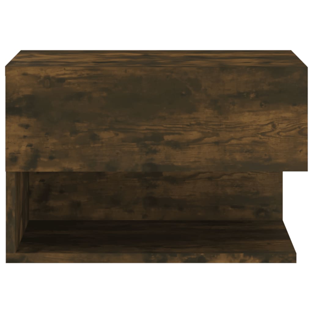 Table de chevet murale Chêne fumé - XIOS