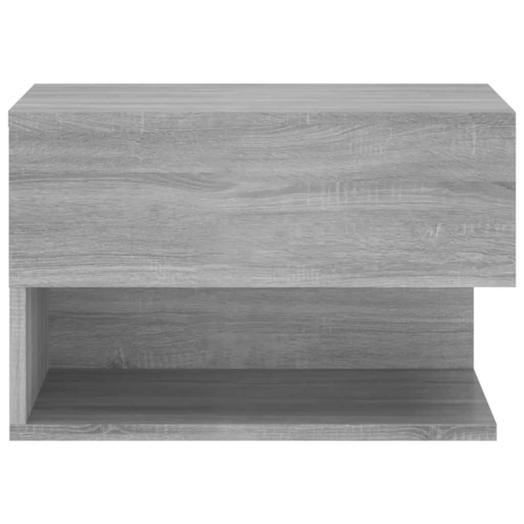 Tables de chevet murales 2 pcs Sonoma gris - XIOS