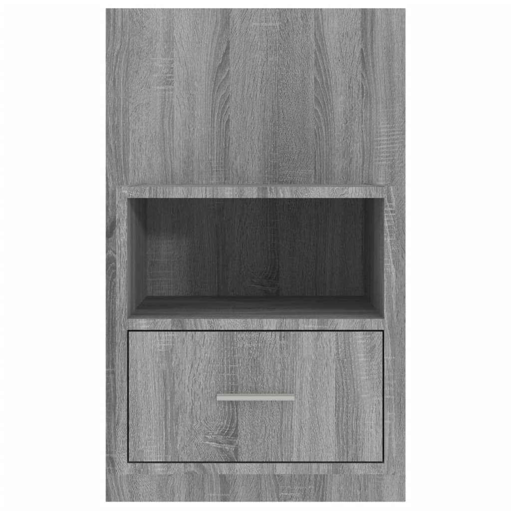 Tables de chevet murales 2 pcs Sonoma gris - XIOS