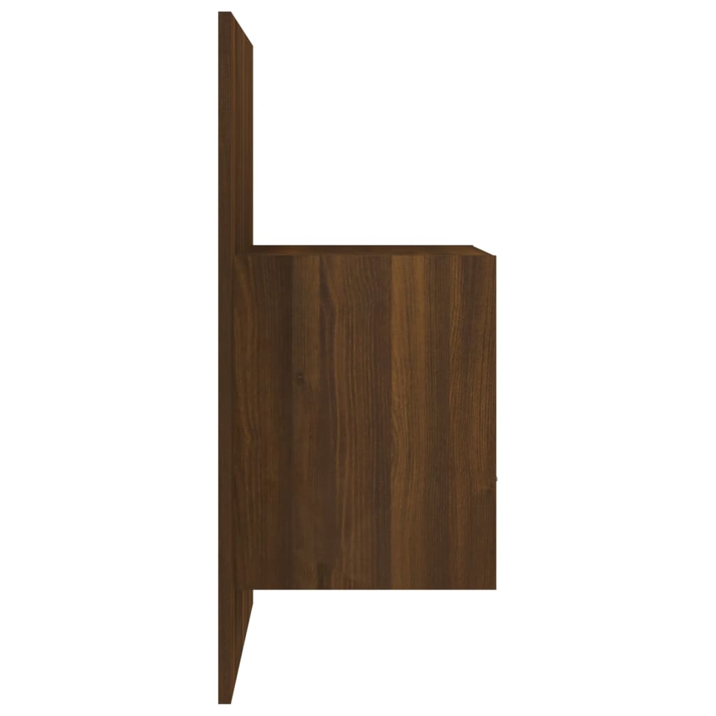 Table de chevet murale Chêne marron - XIOS