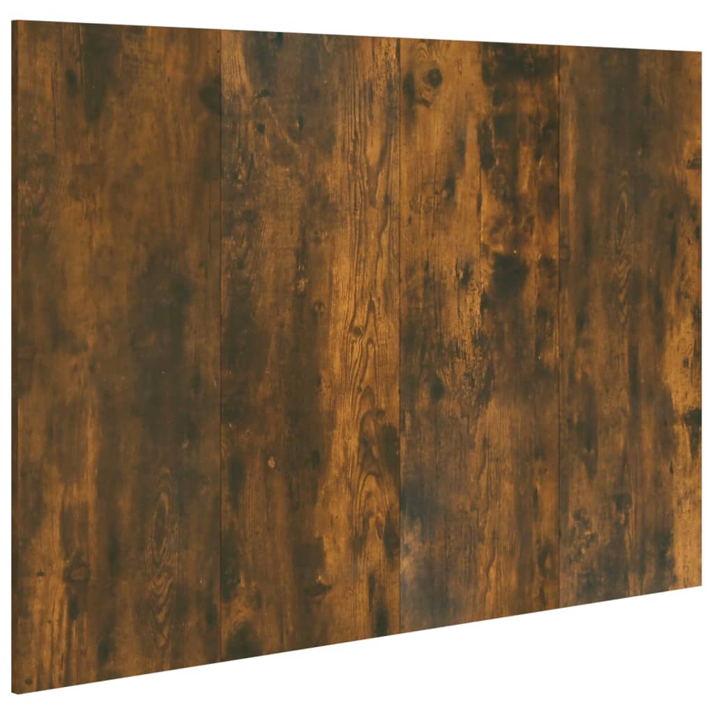 Tête de lit Chêne fumé 120x1,5x80 cm Bois d'ingénierie - XIOS