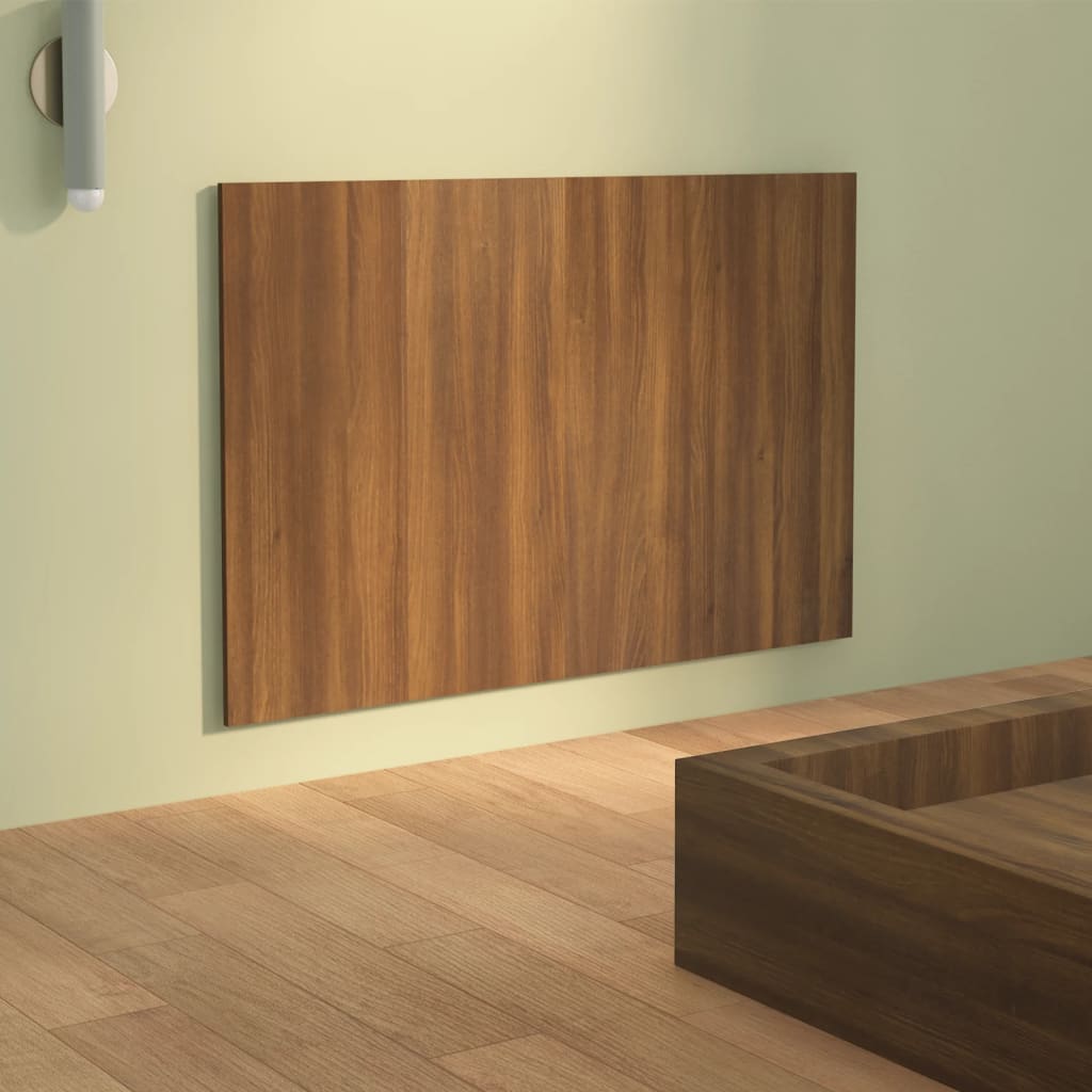 Tête de lit Chêne marron 120x1,5x80 cm Bois d'ingénierie - XIOS