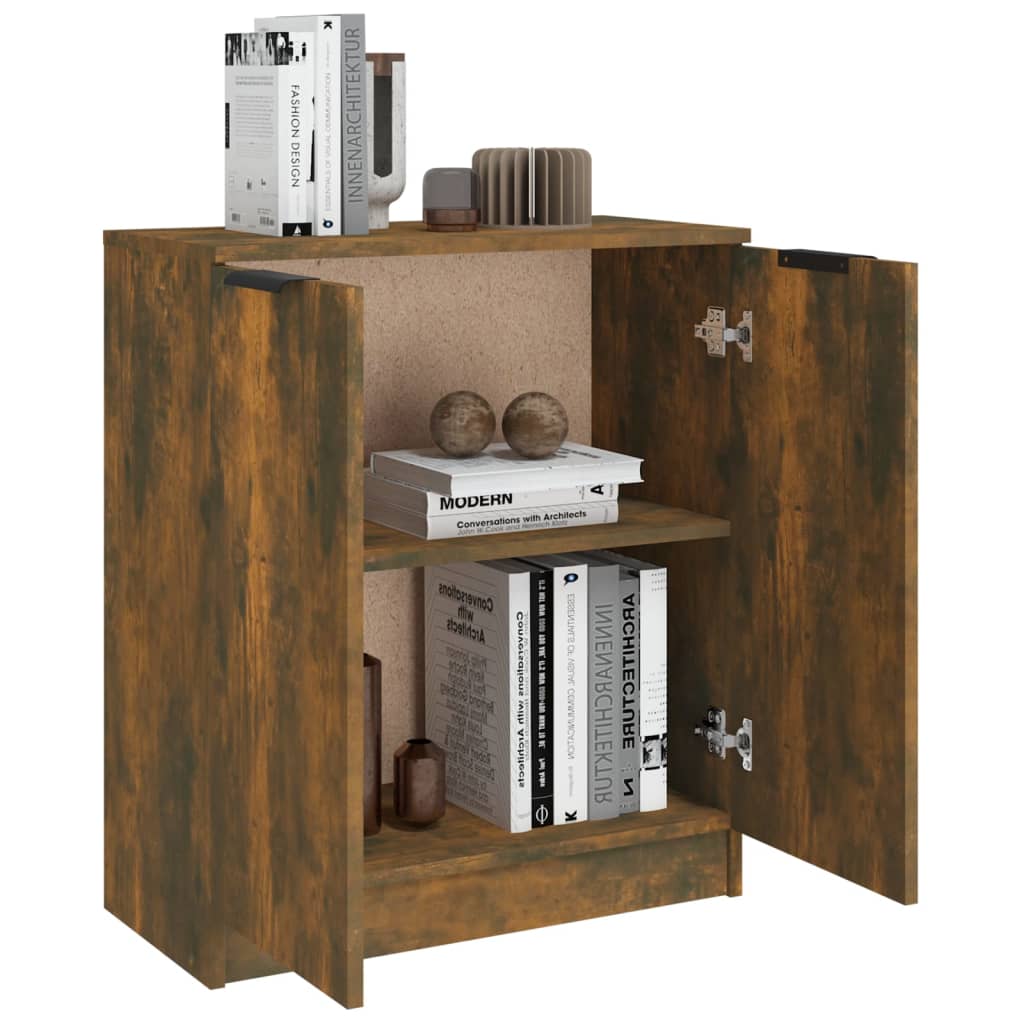 Buffet Chêne fumé 60x30x70 cm Bois d'ingénierie - XIOS