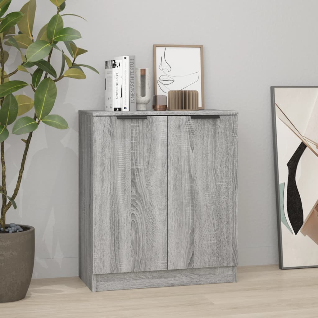 Buffet Sonoma gris 60x30x70 cm Bois d'ingénierie - XIOS