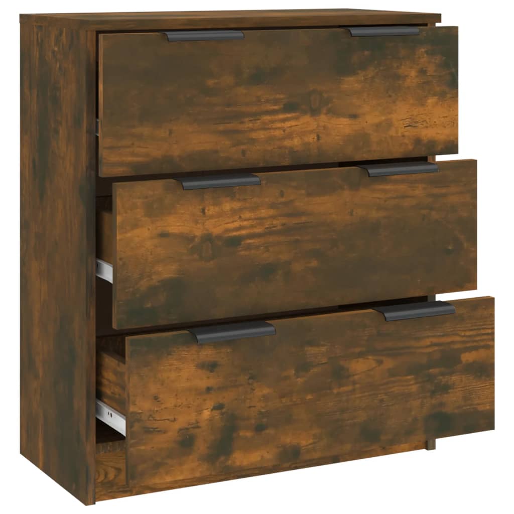 Buffet Chêne fumé 60x30x70 cm Bois d'ingénierie - XIOS